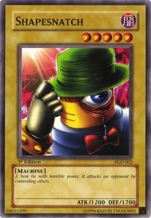 Shapesnatch PGD-002 Unlimited Yu-Gi-Oh card from Pharaonic Guardian