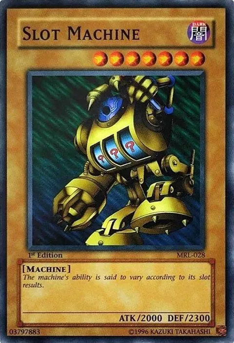 Slot Machine MRL-028 Unlimited Yu-Gi-Oh card from Magic Ruler