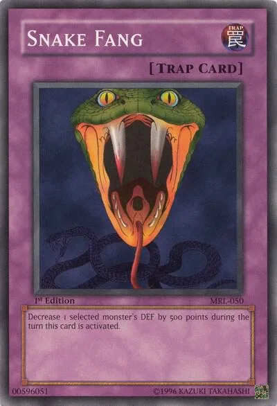 Snake Fang MRL-050 1st Edition Yu-Gi-Oh card from Magic Ruler