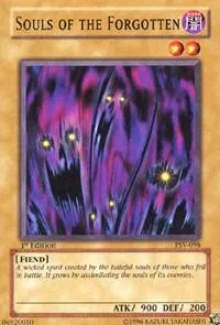 Souls of the Forgotten PSV-098 1st Edition Yu-Gi-Oh card from Pharaoh's Servant
