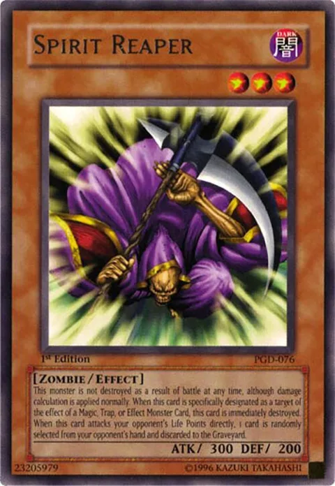 Spirit Reaper PGD-076 Unlimited Yu-Gi-Oh card from Pharaonic Guardian