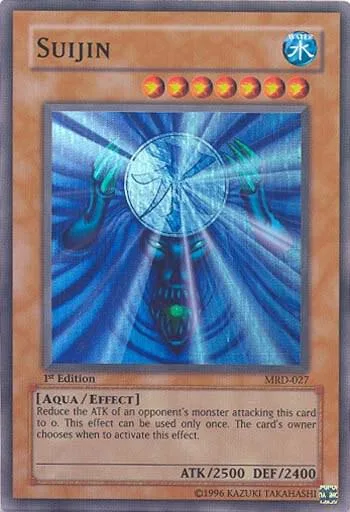 Suijin MRD-027 1st Edition Yu-Gi-Oh card from Metal Raiders