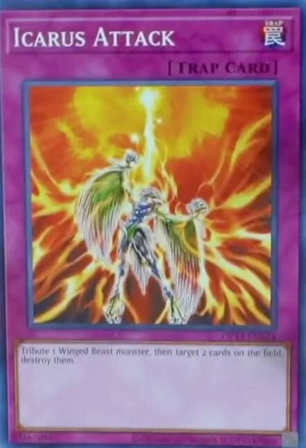 Icarus Attack OP14-EN024 Yu-Gi-Oh card from OTS Tournament Pack 14