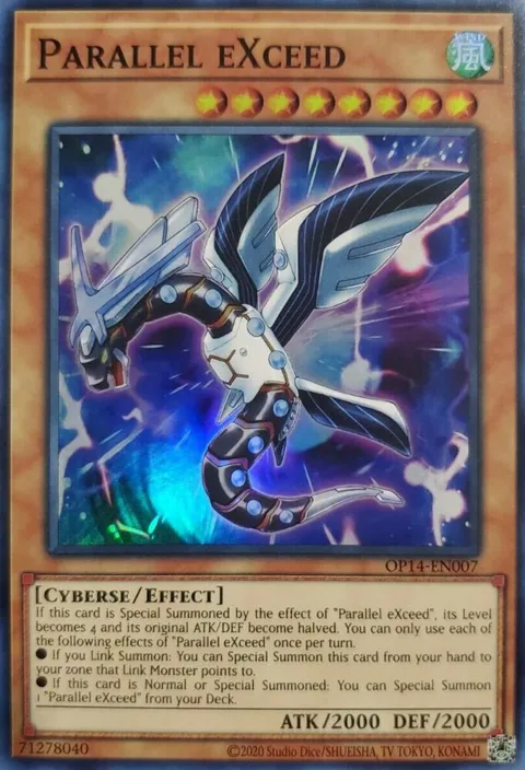 Parallel eXceed OP14-EN007 Yu-Gi-Oh card from OTS Tournament Pack 14