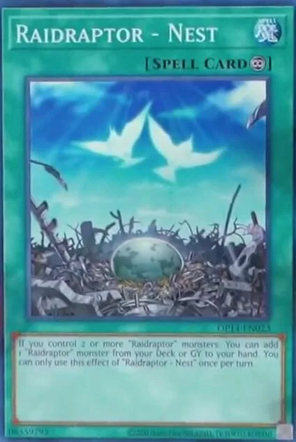 Raidraptor - Nest OP14-EN023 Yu-Gi-Oh card from OTS Tournament Pack 14