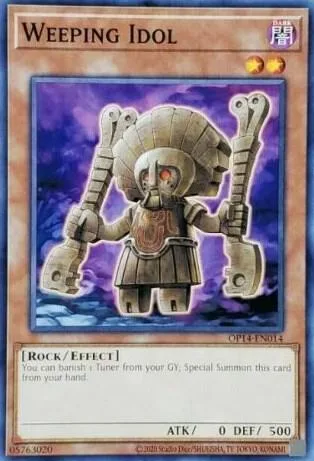 Weeping Idol OP14-EN014 Yu-Gi-Oh card from OTS Tournament Pack 14