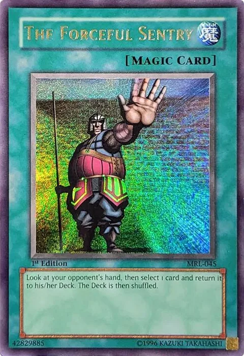 The Forceful Sentry MRL-045 Unlimited Yu-Gi-Oh card from Magic Ruler