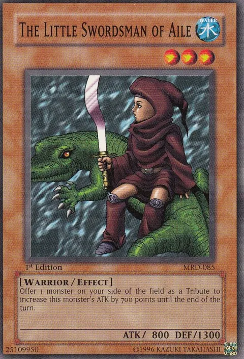 The Little Swordsman of Aile MRD-085 1st Edition Yu-Gi-Oh card from Metal Raiders