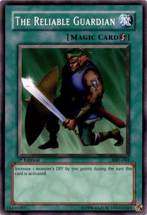 The Reliable Guardian MRL-044 1st Edition Yu-Gi-Oh card from Magic Ruler