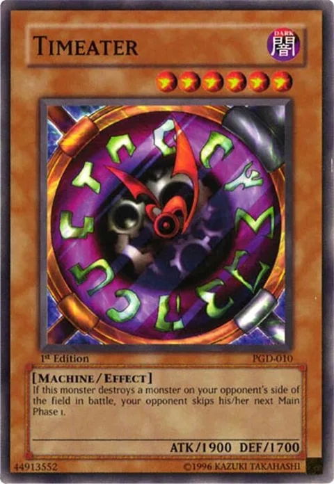 Timeater PGD-010 Unlimited Yu-Gi-Oh card from Pharaonic Guardian