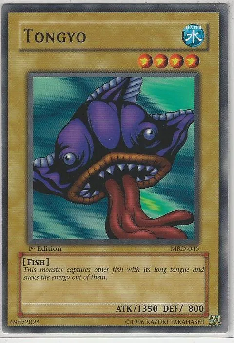 Tongyo MRD-045 Unlimited Yu-Gi-Oh card from Metal Raiders