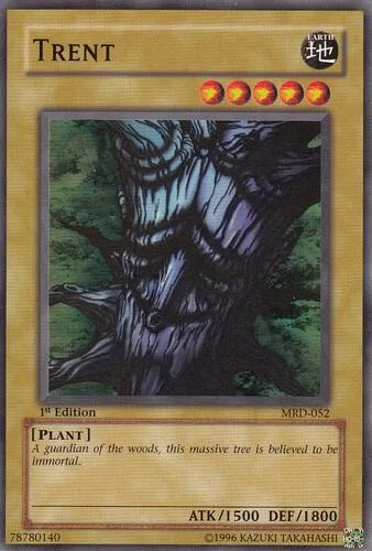 Trent MRD-052 1st Edition Yu-Gi-Oh card from Metal Raiders