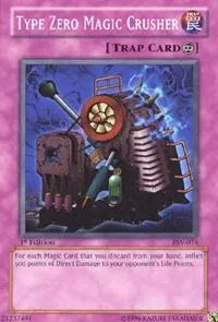 Type Zero Magic Crusher PSV-074 Unlimited Yu-Gi-Oh card from Pharaoh's Servant