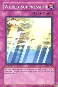 World Suppression PSV-020 1st Edition Yu-Gi-Oh card from Pharaoh's Servant