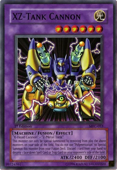 XZ-Tank Cannon MFC-053 Unlimited Yu-Gi-Oh card from Magician's Force