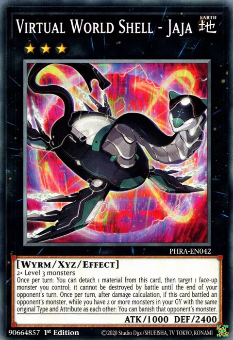 Virtual World Shell - Jaja PHRA-EN042 Yu-Gi-Oh card from Phantom Rage