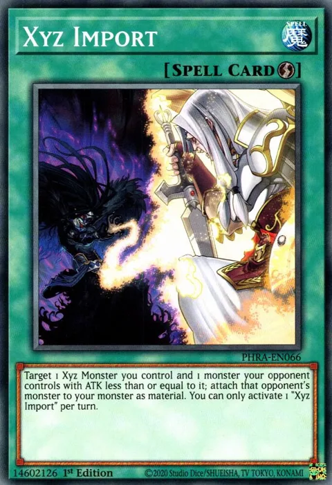 Xyz Import PHRA-EN066 Yu-Gi-Oh card from Phantom Rage