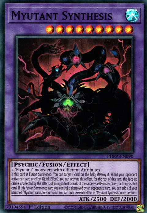 Myutant Synthesis PHRA-EN090 Yu-Gi-Oh card from Phantom Rage