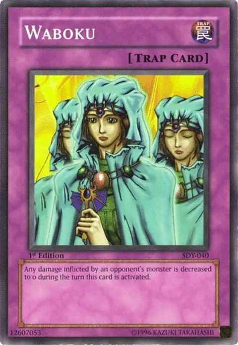 Waboku SDY-040 Yu-Gi-Oh card from Starter Deck: Yugi
