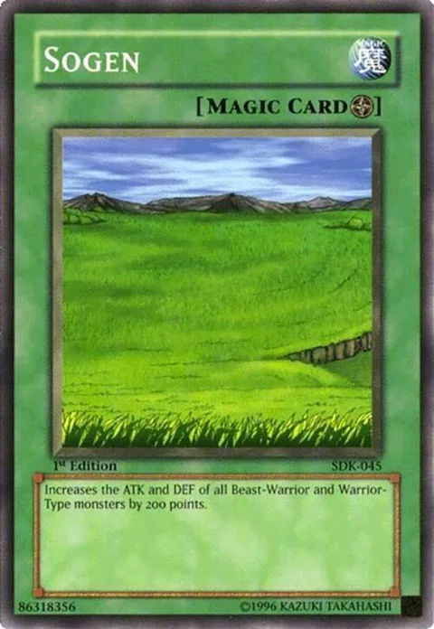 Sogen SDK-045 1st Edition Yu-Gi-Oh card from Starter Deck: Kaiba