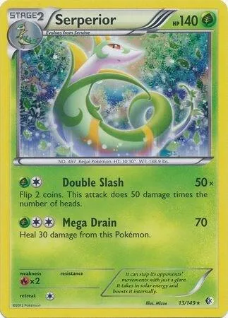 Serperior - 13/149 Cosmos Holo #013/149 Holofoil Pokémon card from Blister Exclusives