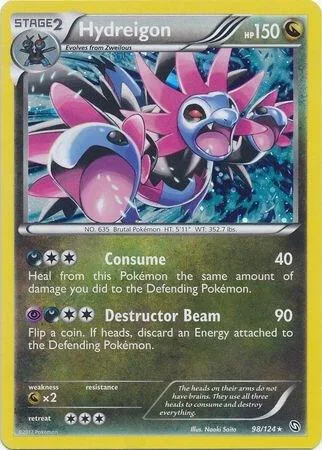 Hydreigon - 98/124 Cosmos Holo #098/124 Holofoil Pokémon card from Blister Exclusives