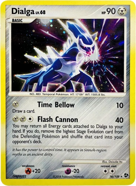 Dialga - 16/106 Cosmos Holo #016/106 Holofoil Pokémon card from Deck Exclusives