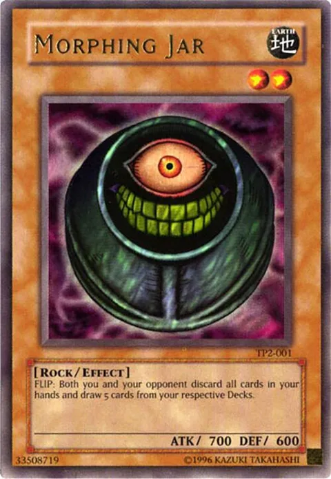 Morphing Jar TP2-001 Yu-Gi-Oh card from Tournament Pack 2