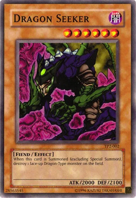 Dragon Seeker TP2-002 Yu-Gi-Oh card from Tournament Pack 2