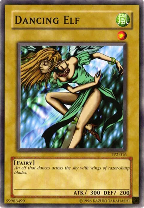 Dancing Elf TP2-016 Yu-Gi-Oh card from Tournament Pack 2