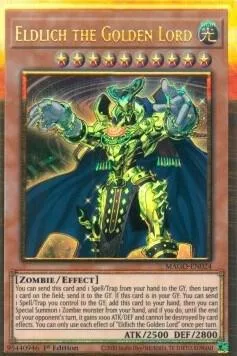 Eldlich the Golden Lord MAGO-EN024 Yu-Gi-Oh card from Maximum Gold