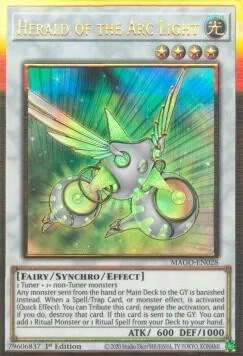 Herald of the Arc Light MAGO-EN028 Yu-Gi-Oh card from Maximum Gold