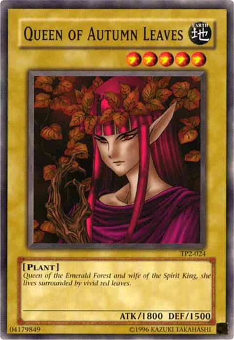 Queen of Autumn Leaves TP2-024 Yu-Gi-Oh card from Tournament Pack 2