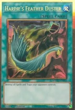 Harpie's Feather Duster MAGO-EN042 Yu-Gi-Oh card from Maximum Gold
