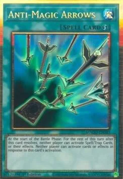 Anti-Magic Arrows MAGO-EN043 Yu-Gi-Oh card from Maximum Gold