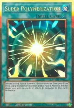 Super Polymerization MAGO-EN047 Yu-Gi-Oh card from Maximum Gold