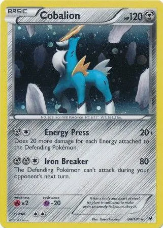 Cobalion - 84/101 Cosmos Holo #084/101 Holofoil Pokémon card from Blister Exclusives