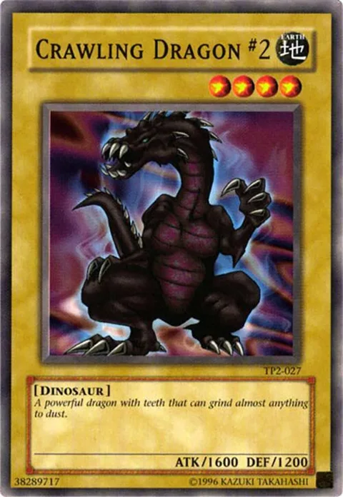 Crawling Dragon #2 TP2-027 Yu-Gi-Oh card from Tournament Pack 2