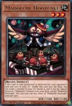 Madolche Hootcake MAGO-EN068 Yu-Gi-Oh card from Maximum Gold