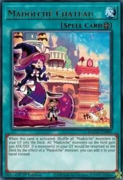 Madolche Chateau MAGO-EN069 Yu-Gi-Oh card from Maximum Gold