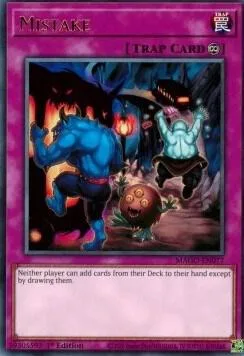 Mistake MAGO-EN077 Yu-Gi-Oh card from Maximum Gold