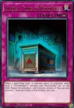Imperial Tombs of Necrovalley MAGO-EN089 Yu-Gi-Oh card from Maximum Gold