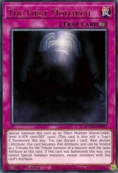The First Monarch MAGO-EN091 Yu-Gi-Oh card from Maximum Gold