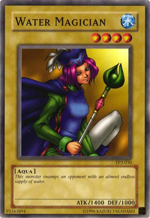 Water Magician TP2-030 Yu-Gi-Oh card from Tournament Pack 2