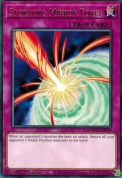 Storming Mirror Force MAGO-EN096 Yu-Gi-Oh card from Maximum Gold