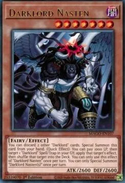 Darklord Nasten MAGO-EN107 Yu-Gi-Oh card from Maximum Gold