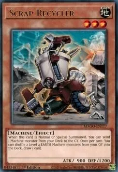 Scrap Recycler MAGO-EN117 Yu-Gi-Oh card from Maximum Gold