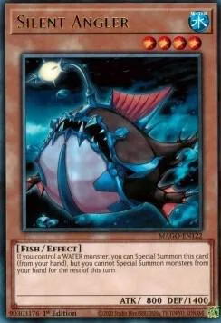 Silent Angler MAGO-EN122 Yu-Gi-Oh card from Maximum Gold
