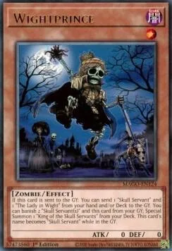 Wightprince MAGO-EN124 Yu-Gi-Oh card from Maximum Gold