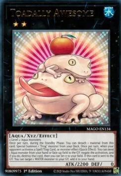 Toadally Awesome MAGO-EN134 Yu-Gi-Oh card from Maximum Gold
